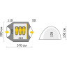 Палатка TALBERG MALM 3 зелёный 4650054828899
